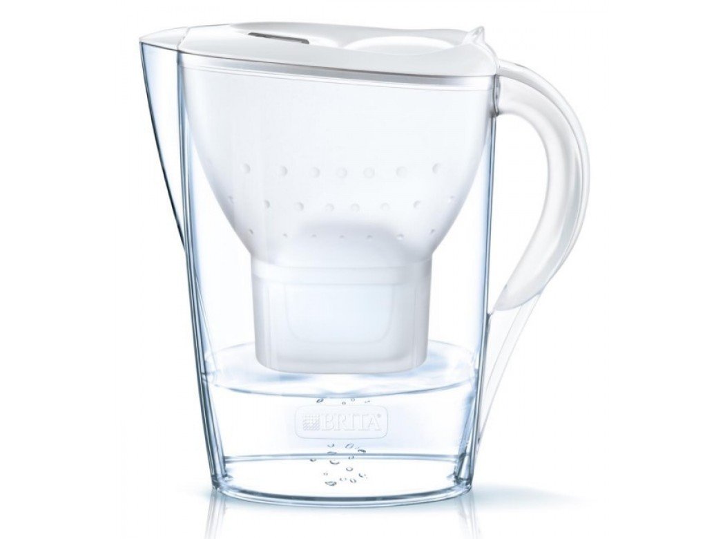 BRITA Jarra Marella Blanca 2 filtros MAXTRA+
