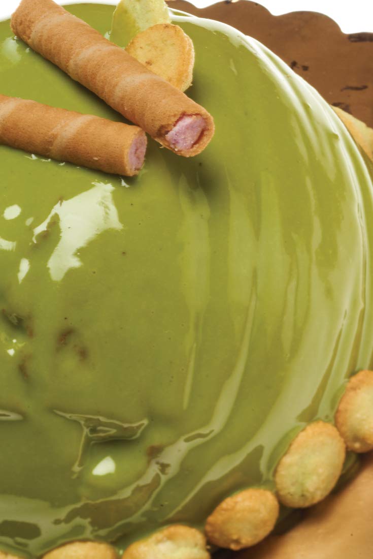 Lucgel Topping Salsa Dolce Pistacchiella per Dessert al Gusto di Pistacchio - 0,9 Kg -