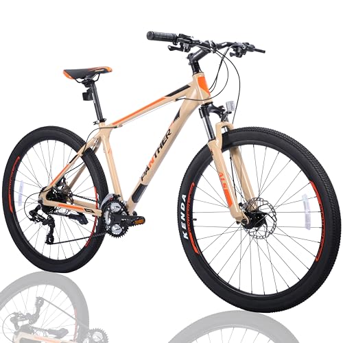 PANTHER(パンサー) ATLAS オフロードマウンテンバイク MTB 27.5inch セミブロックタイヤ シマノ shimano 24段変速 シフトブレーキ兼用レバー 軽量アルミフレーム 前後クイックリリース方式 サスペンションフォーク ライザーバ