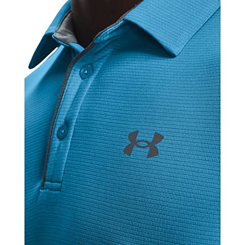 Image of Under Armour Men's Polyester Solid Tech Polo | T-Shirt | 1290140-001