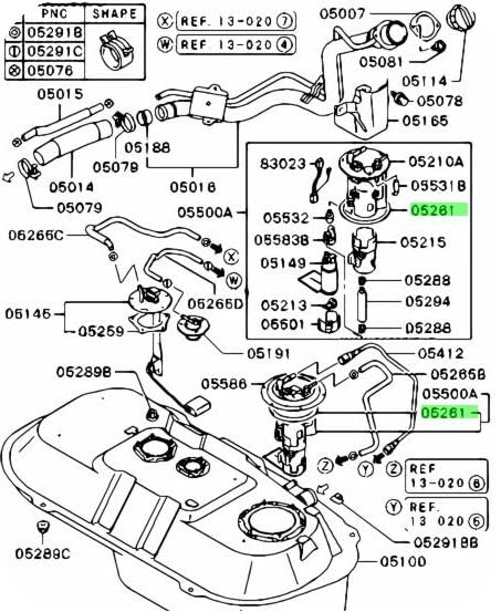 Fuel Tank Sending Unit Seal,Intended for Mitsubishi Endeavor Lancer Pajero Montero Outlander 2002-2006