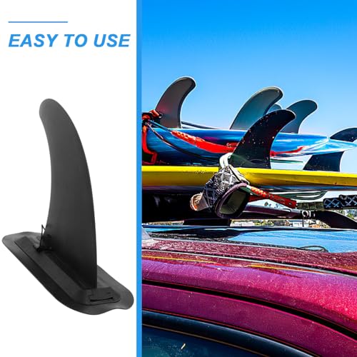 Baluue Paddle Board Fins Replacement: Aqua Paddle Fin Windsurfing Fin Surfboard Long Board Center Glue On Swimming Supplies Paddle Board Fins Replacement Fin - Thumbnail 6