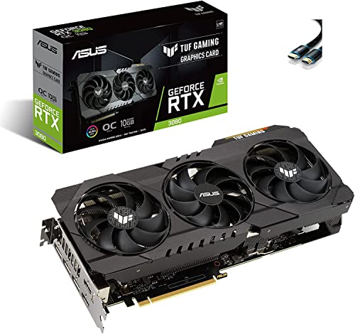ASUS TUF Gaming NVIDIA TUF RTX 3080 O10G V2 Q[~OOtBbNJ[h (PCIe 4.0 10GB GDDR6X LHR HDMI 2.1 DisplayPort 1.4a fA{[t@xAO A