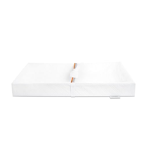 Miniatura 8 de Graco Cambiador contorneado de 4 lados de alta calidad (blanco) - Certificado GREENGUARD Gold, cambiador de bebé certificado impermeable JPMA con 4