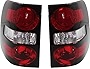 Garage-Pro Tail Light Lens and Housing Compatible with 2006-2010 Ford Explorer Set of 2, Driver and Passenger Side