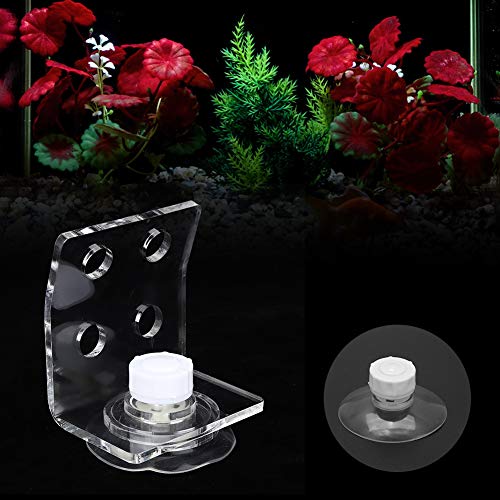 Venta Loca Coral Rack, Base coralina acrílica Multiusos, 4 Orificios para pecera