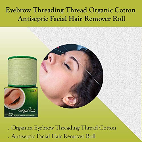 4 x 300 m Organica Organic Cotton Eyebrow Threading Thread - Image 4