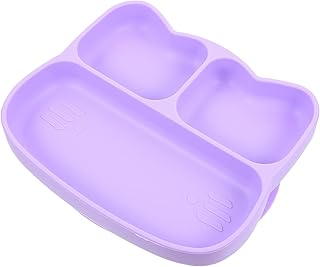 Totority 1 Peça Placa De Silicone Para Crianças Placas De Sucção Para Crianças Placa De Alimentação Para Crianças Placa De Jantar De Silicone Placa De Sucção Para Crianças Placa De Uma