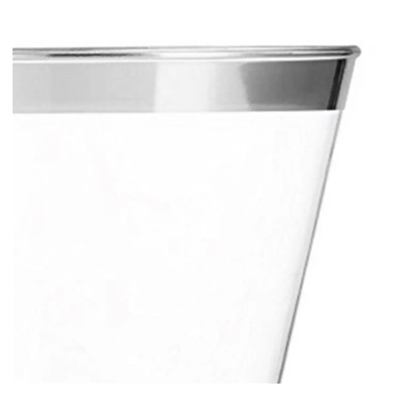 100 Stück transparente Plastikbecher, Trinkgläser, Cocktailgläser für Party & mehr