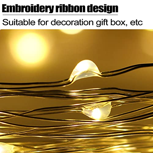 Cordão de luz de fita, cordão de luz LED de fio de cobre, fita Lattern Árvore de Natal
