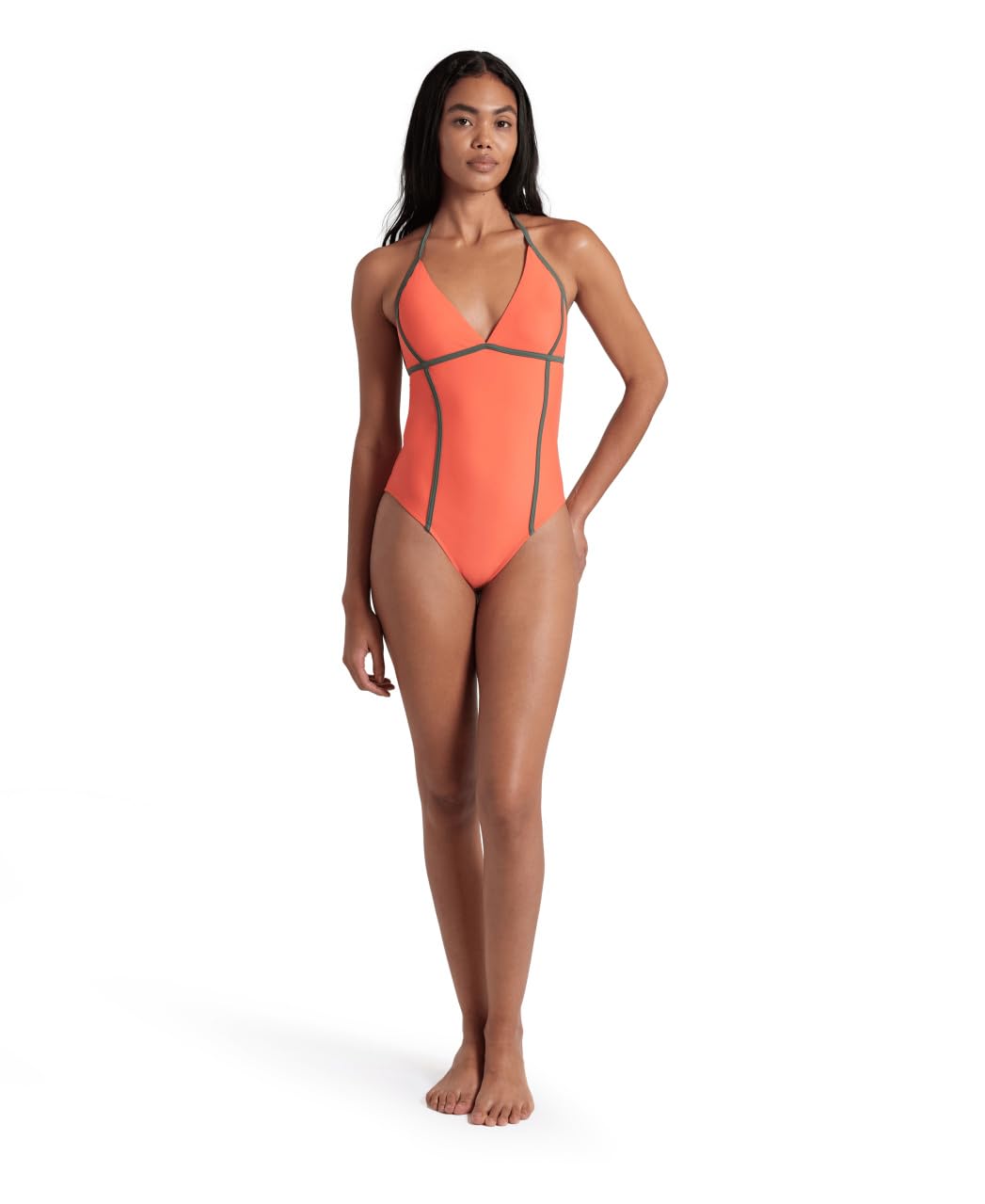 Arena Women's Arena Pro_File Swimsuit Tie Back Traje de baño de una Pieza Mujer (Pack de 1)