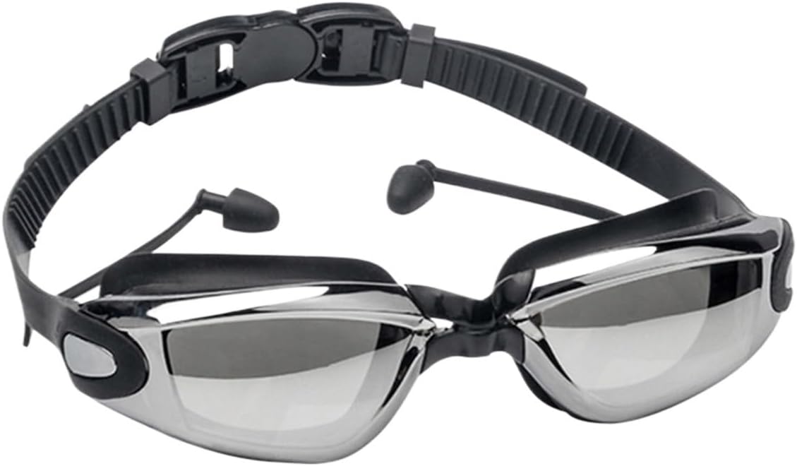 Swimming Goggles Swimming Glasses Adult Swimming Glasses With Earplugs for Male And Female Swimming Pool Glasses