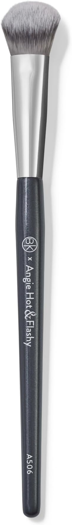 BK Beauty Brush - ANGIE HOT & FLASHY A506 Concealer - Viral "Kitten Paws" Face Brush - Conceal and Contour Under Eyes - Makeup Brush