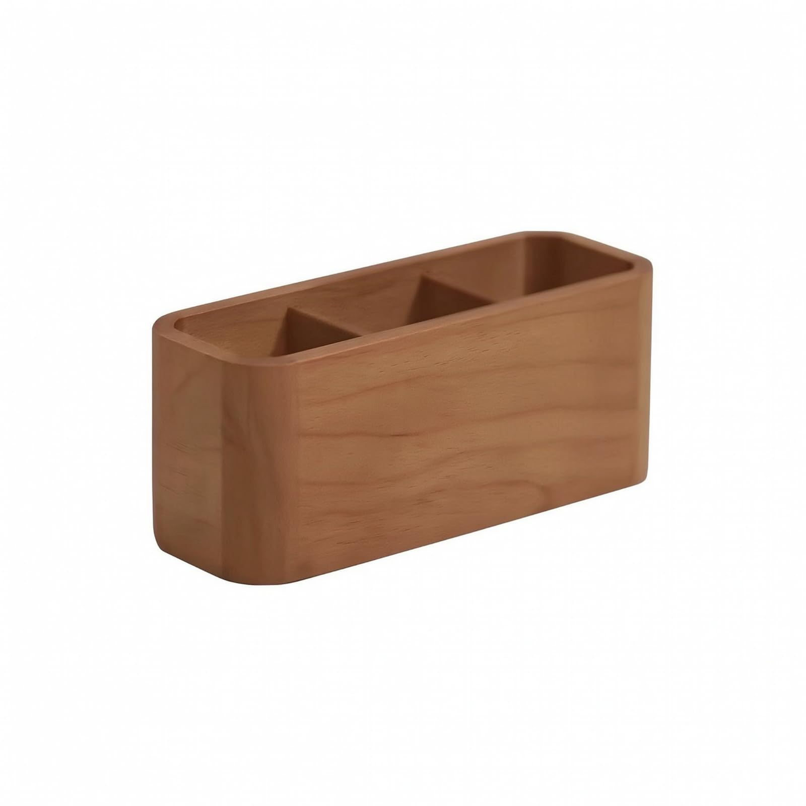 Portapenne da Scrivania Organizer, 6 Scomparti, style to 1 | Pratico, Scatola Portaoggetti con Divisori, Funzionale, Portaoggetti in Legno, per Ufficio, Studenti