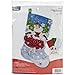 Bucilla A Christmas Skate Felt Applique Stocking Kit