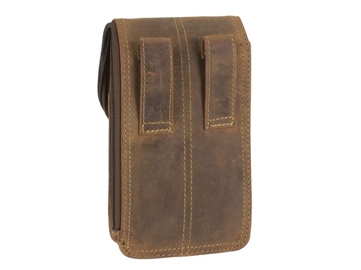 Greenburry Vintage Gürteltasche Leder 10 cm