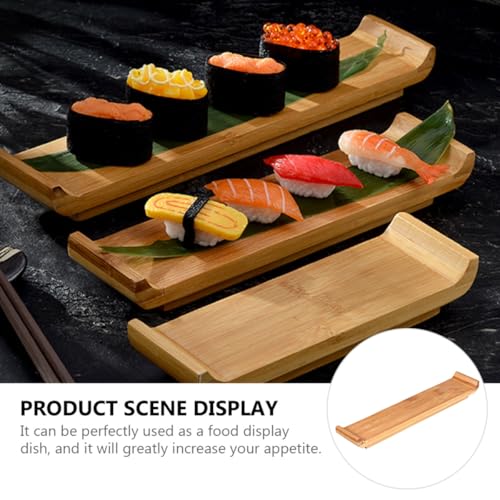 Plato grande japonés para sushi y sashimi NUOBESTY miniatura 6