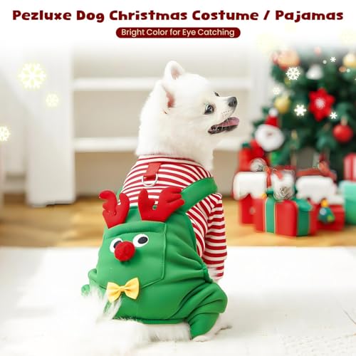 Disfraz Navideño para Perro Pezluxe Verde Small miniatura 6