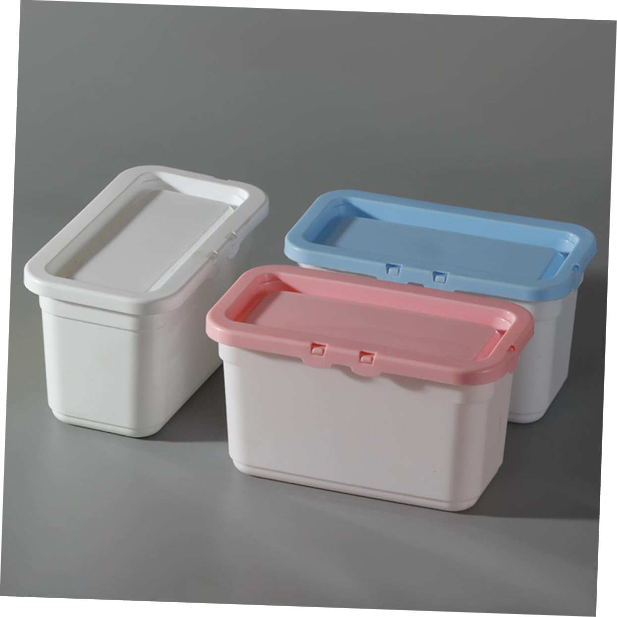 OUNONA Practical Laundry Beads Storage Box Container Powder Light Portable Storage Case