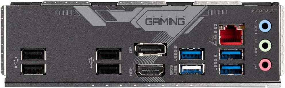 Gigabyte B760M GAMING X DDR4 Motherboard - Supports Intel Core 14th Gen CPUs, 8+1+1 Phases Digital VRM, up to 5333MHz DDR4 (OC), 2xPCIe 4.0 M.2, 2.5GbE LAN, USB 3.2 Gen2