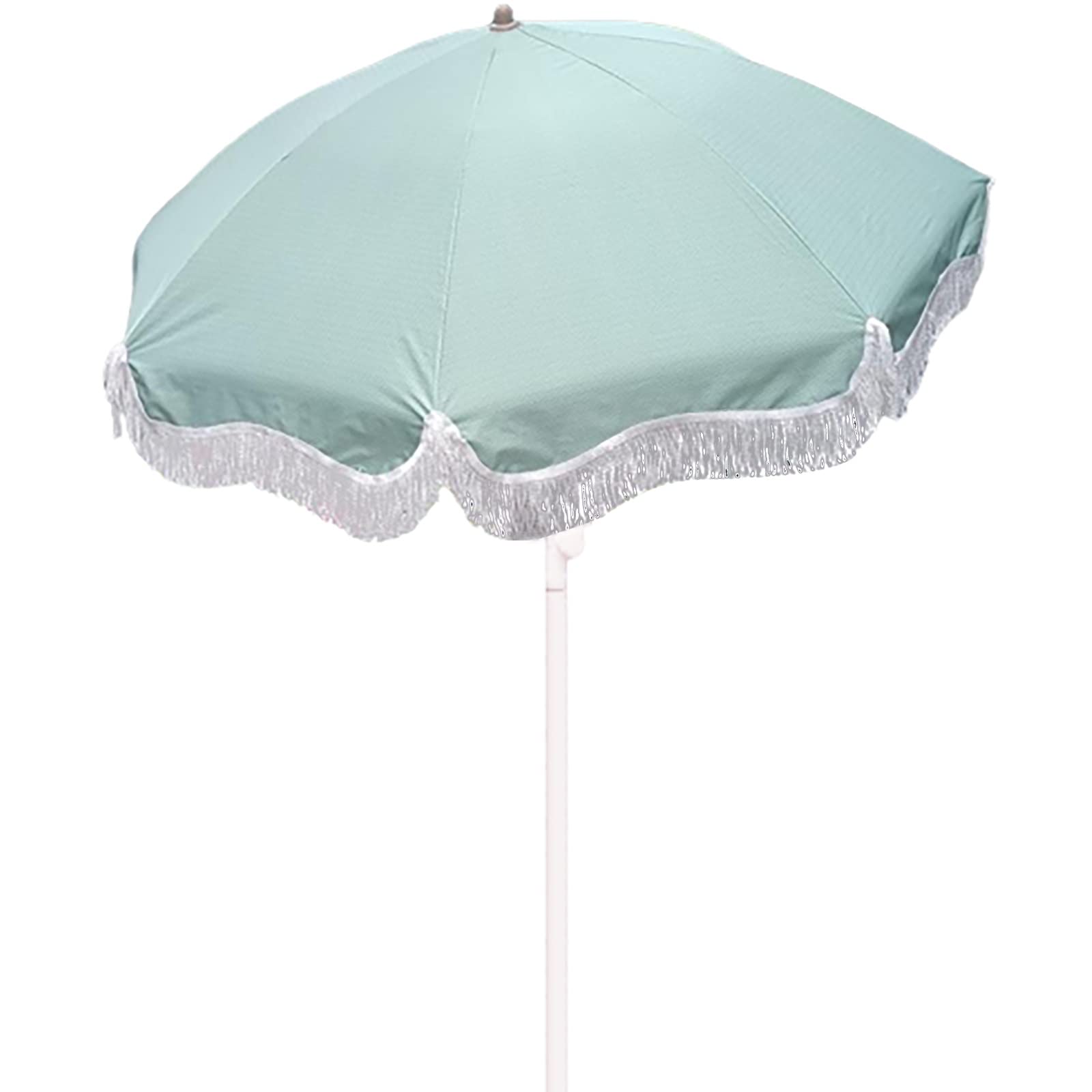 Sombrilla de jardín inclinable de 200cm parasol de terraza de poliéster 8