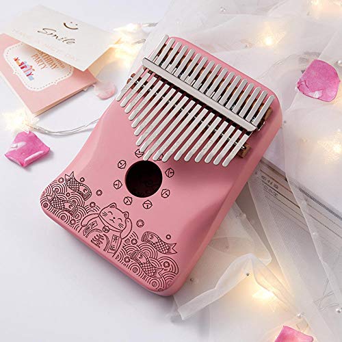Thumb Piano Pink Kalimba 17 Tone Kalimba Finger Thumb Kalimba Five Finger Piano Instrument Thumb Piano (Color : A… - Les Beatles, Paul McCartney, John Lennon, RIngo Starr, George Harrison Thumb Piano Pink Kalimba 17 Tone Kalimba Finger Thumb Kalimba Five Finger Piano Instrument Thumb Piano (Color : A… – Image 5