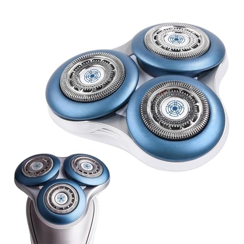 SH70 Replacement Shaver Head for Philips Series 7000 & SH70 Models, New Upgraded SH70 Double Blades, Long-Lasting Durability