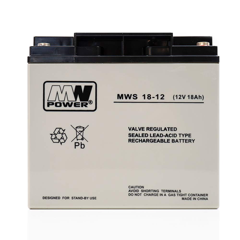 PNI PNI-ACC1812 MW 18-12S Bateria Gel 12V 18Ah Szary/Czarny