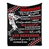 Custom grandson gifts from grandma to my grandson blanket gifts for my grandson from grandma and grandpa baseball birthday graduation day gifts for grandson blanket from grandparents 50×60 inches  urban country home decor