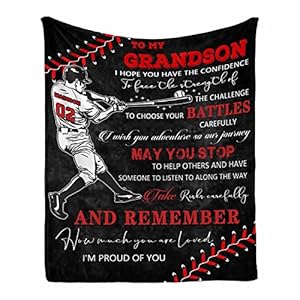 Customgrandsongiftsfromgrandmatomygrandsonblanketgiftsformygrandsonfromgrandmaandgrandpabaseballbirthdaygraduationdaygiftsforgrandsonblanketfromgrandparents50x60inches Urban Country Home Decor Custom grandson gifts from grandma to my grandson blanket gifts for my grandson from grandma and grandpa baseball birthday graduation day gifts for grandson blanket from grandparents 50×60 inches urban country home decor