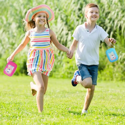 mijiaowatch Kids Camera Case, Carrying Bag with Inner Pocket Compatible for Kids Instant Digital Camera Storage Cameras & Print Paper Camera Cases Birthday Gifts for Girls and Boys Blue (Case Only) - image 8