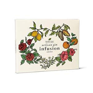 Gin Infusing Kit – Infuses 1.4L of Gin with Four Artisan Spice and Tea Blends – Pink Gin Infusion Included