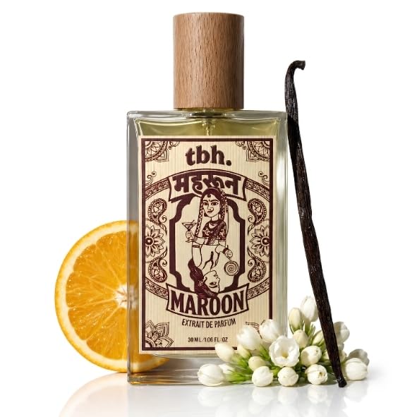 House of TBH MAHROON The Devotion | Extrait de Parfum for Women 50ml | Long Lasting Premium Perfume |Saffron, Rose, Oud & Vanilla | Warm Oriental Fragrance | Ideal Gift for Her-image-25