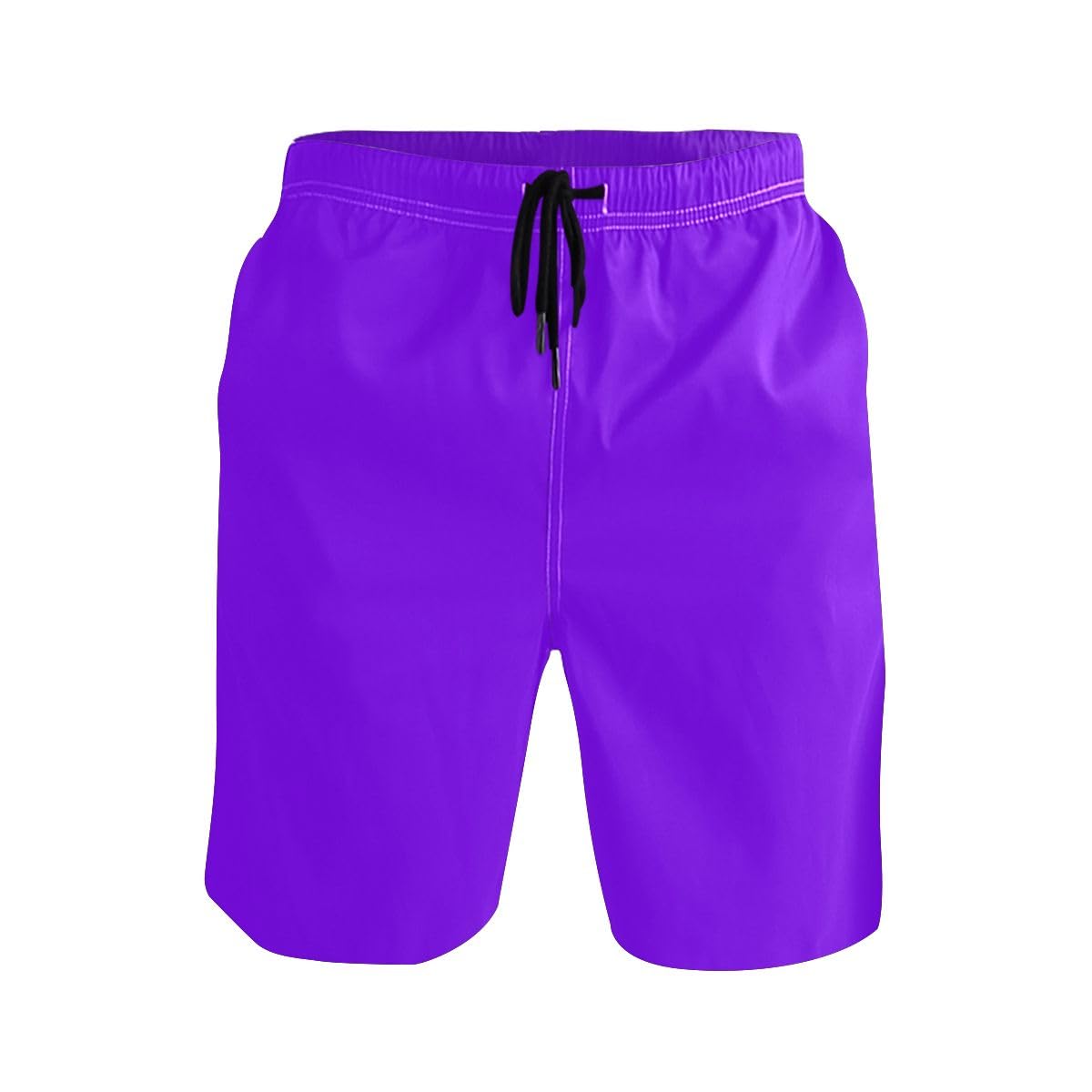Shorts Cargo Violet Board Summer Beach Short Elastic Costume da Bagnocasual Waist Shorts per Spiaggia Feste Mare