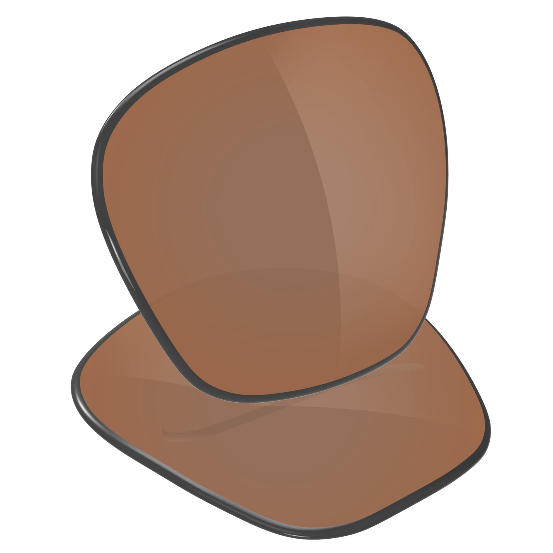 Galvanic Replacement Lenses for BOSE Alto M/L BMD0006 Sunglasses - Amber Polarized