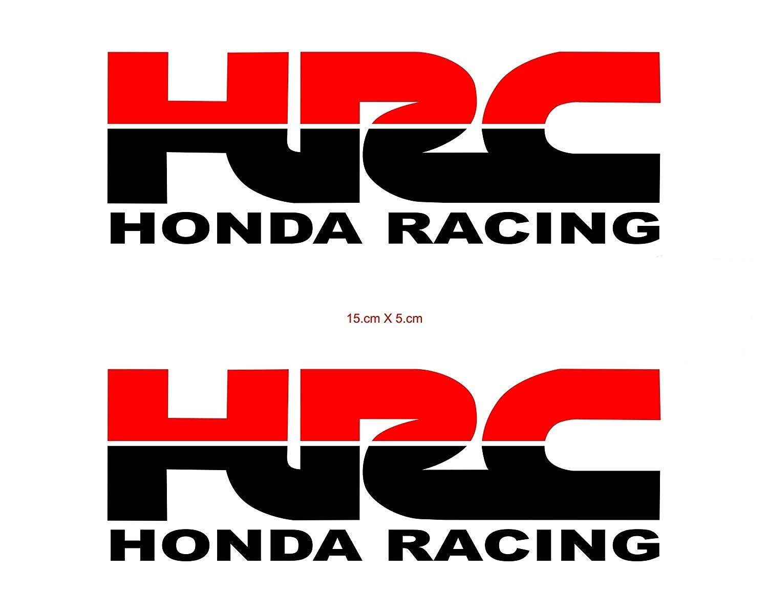 ISEE 360® HRC Racing Bikes Sticker for Sides Tank Mudguard (Pack of 2)