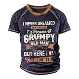 Tee Shirt Humour,Tee Short Personnalise Homme T Shirts Noir Col Boutonner Homme Manches Courte T_Shirt Manche Longue Homme Vetement De Travail Homme Coton T Shirt Blanc Livraison(XXL,Mauve)