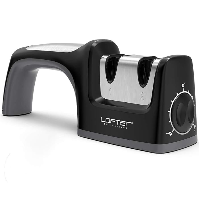 Buy Adjustable Angle Manual Knife Sharpener, LOFTer Upgraded