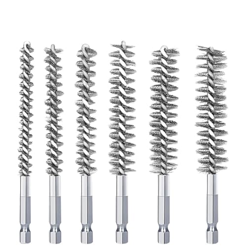 Foret à brosse métallique en acier inoxydable durable de 17mm pour alésage net