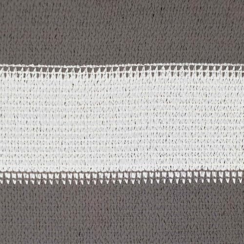 Voile d'ombre 4x6m anti-UV 90% en toile perméable avec attaches en acier inoxydable