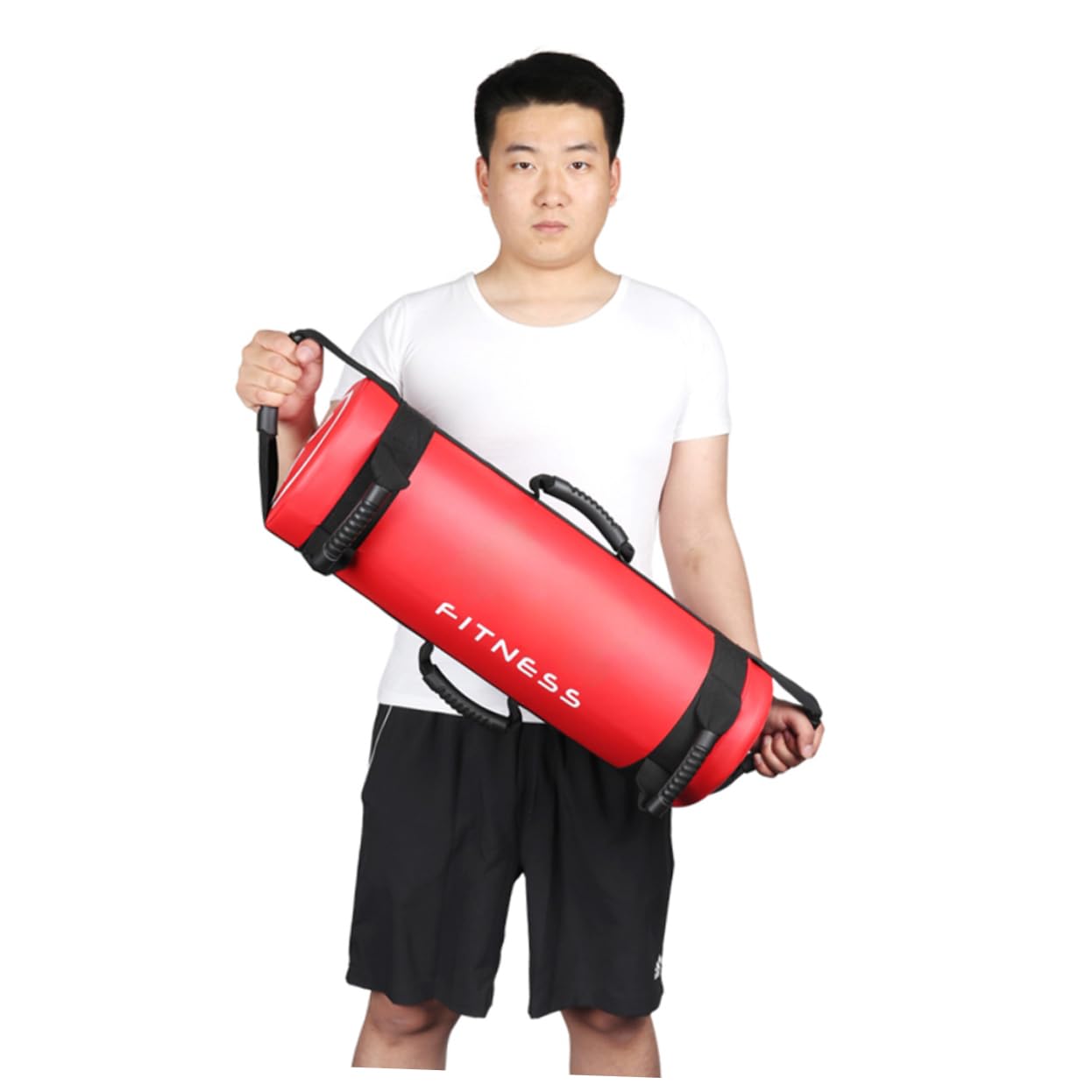 CORHAD 1Pc Heavy Duty Exercise Sandbags Thickened Weighted Training Bag for Home Gym Cross Training Empty Durable Slip Design Easy to Clean