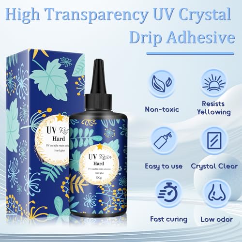 UV-Harz Kizaten 100g – Transparentes Epoxidharz für Schmuck und DIY