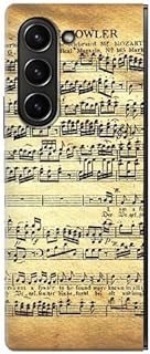 R2667 The Fowler Mozart Music Sheet Case Cover for Samsung Galaxy Z Fold 5
