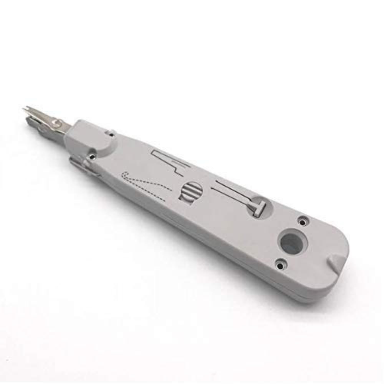 HT-3141 Punch Tool Crimping tool Krone Tool Impact Punchdown Tool IO insertion Tool Ratchet Type for 110 krone type Amp Modules Telephone Krone Tool Kronning Telephone Wire Junction Box-image-24