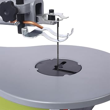 16-Inch Variable Speed Scroll Saw, with Extra-Large Adjustable Tilting Table Ideal for Woodworking Projects and Precision Cuts