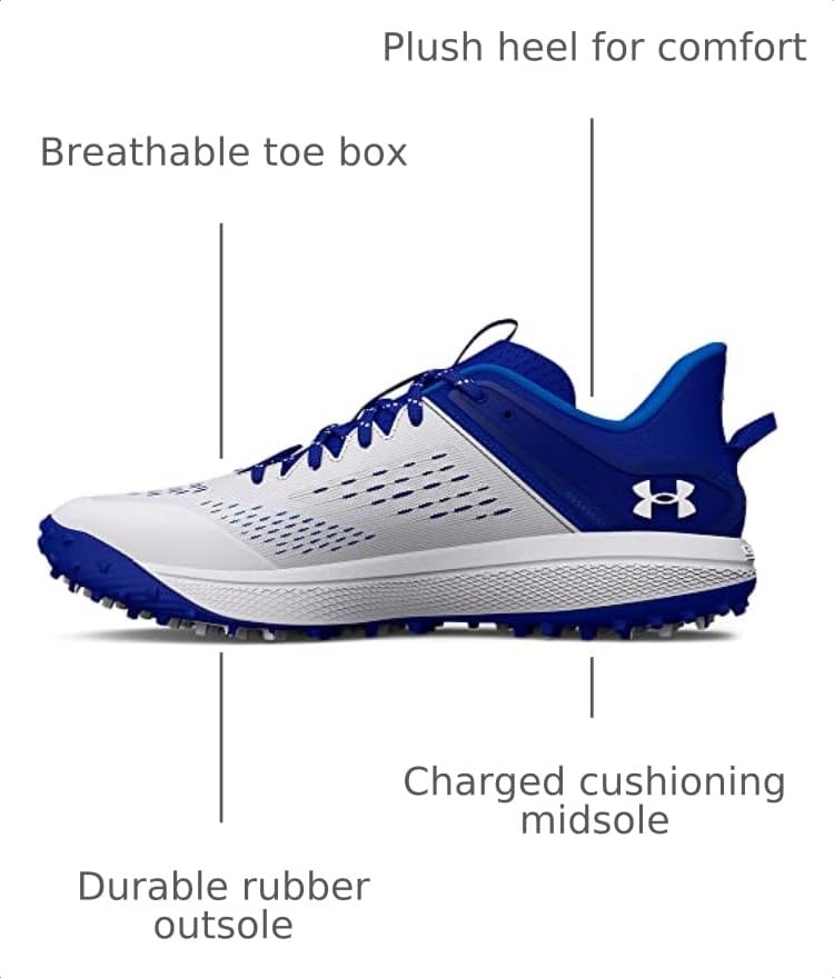 Image of Under Armour Mens Yard Low Turf Baseball ShoeBaseball Shoe