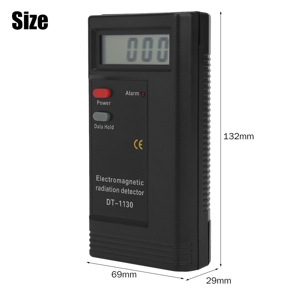 Digital Electromagnetic Field Radiation Detector, Hand-held Digital LCD EMF Detector - Image 3