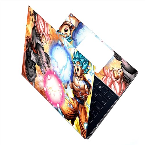 Image of Full Laptop Skin Stickers HD Quality Sticker for Laptops Upto 15.6 inch (Dustproof|Waterproof|Scratchproof|Reusable) - BE Goku D2 FL
