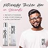 BOLDIFY-3X-Biotin-Hair-Thickening-Serum-Get-Thicker-Hair-Day-One-Natural-3-in-1-Hair-Retention-Leave-In-Conditioner-Plumping-Blow-Out-Treatment-Healthy-Looking-Hair-Growth-8oz Boldify Hair Thickening Serum - Hair Thickening Products for Women - Instant Hair Thickener - Natural 3-in-1 Hair Volumizer for Fine Hair, Leave-In Conditioner, & Plumping Blow Dryer Treatment - 8oz