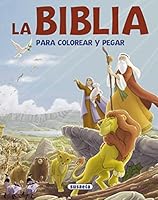 La Biblia para colorear y pegar 8467738898 Book Cover